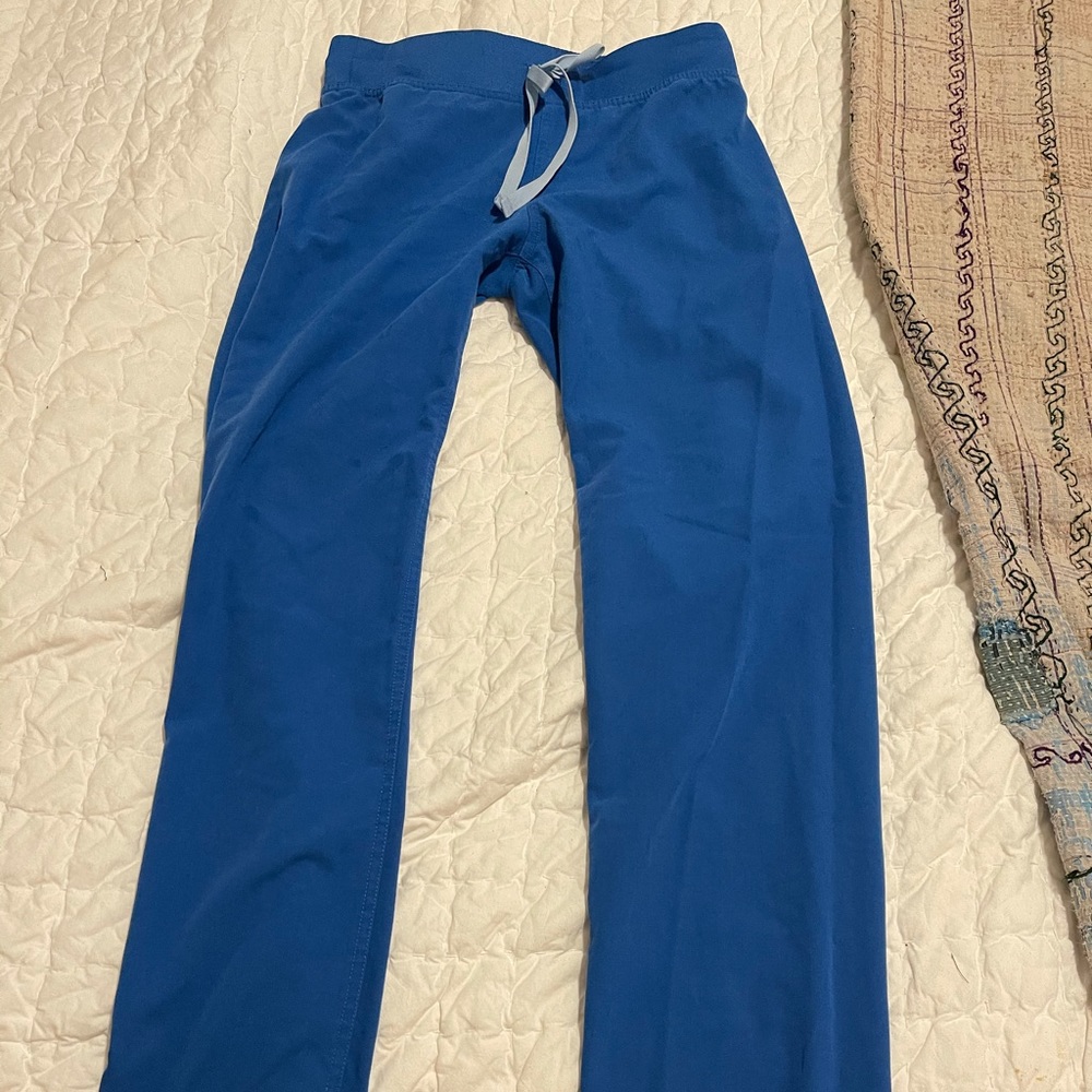 Fig scrub pants royal color